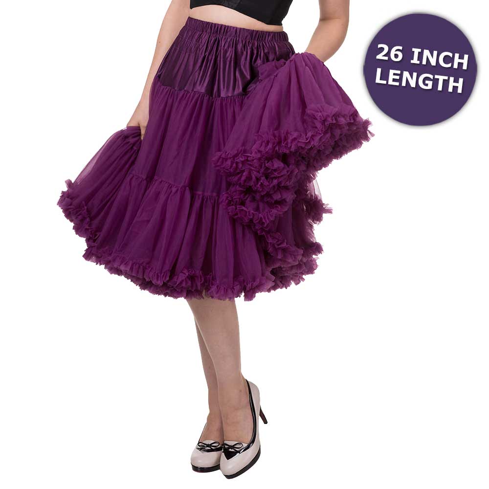 Dancing Days - Lifeforms Petticoat - 26 inch - Lila